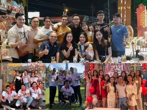 Hình ảnh nhân sự Khmer tại Điểm Nhấn Group